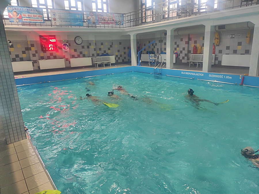 Hokej pod wodą Walenie Siemianowice Śląskie Trening 4 III 2023. Koniec Walenia czyli Amatorska Liga Hokeja Pod Wodą